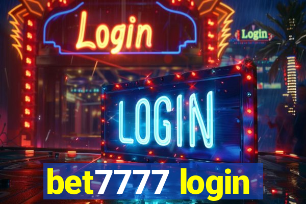 bet7777 login